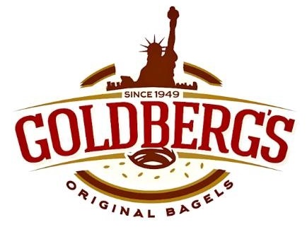 Goldbergs Famous Bagels logo size