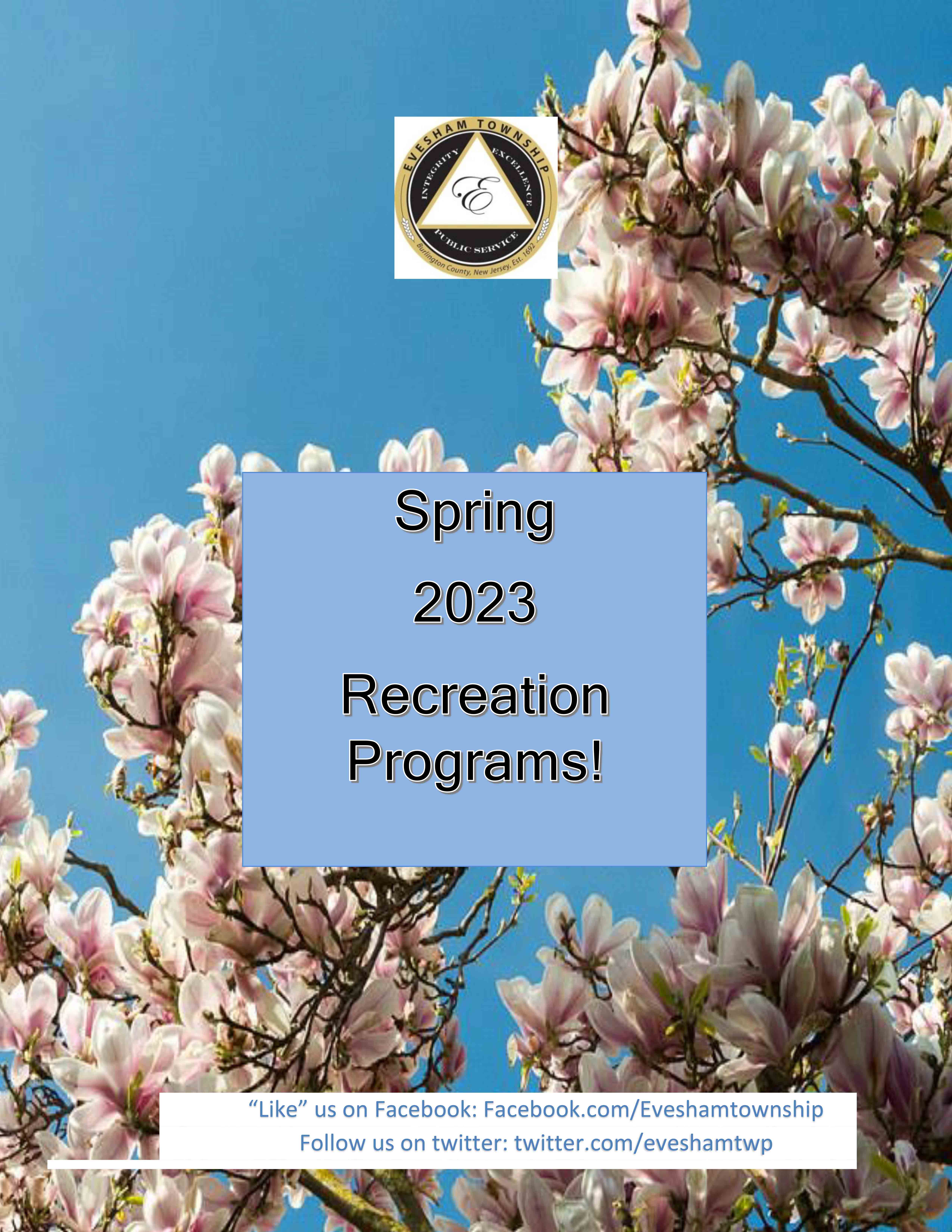 2022 Fall Rec Programs Graphic