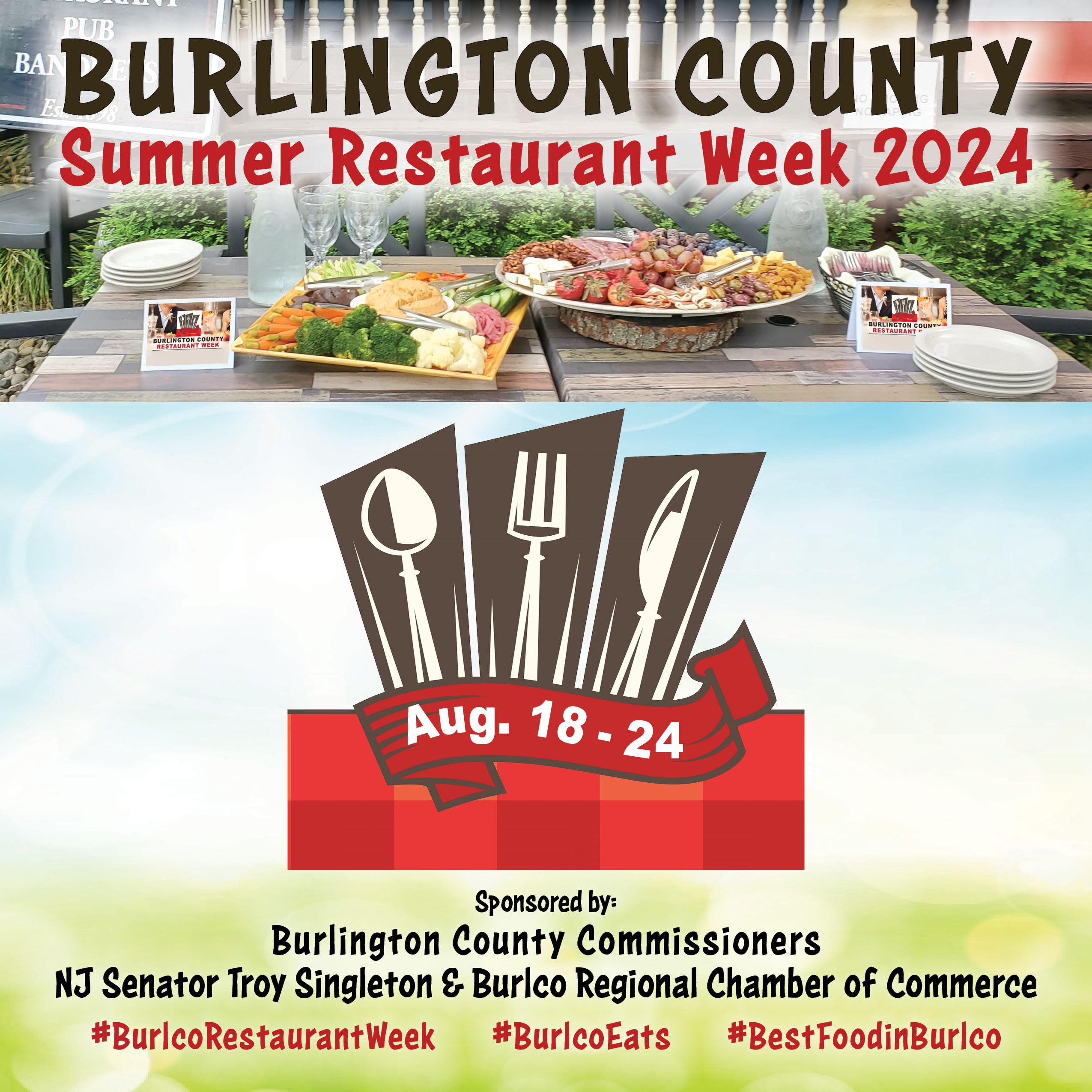 Evesham Township, New Jersey Burlington County Summer Restaurant Week