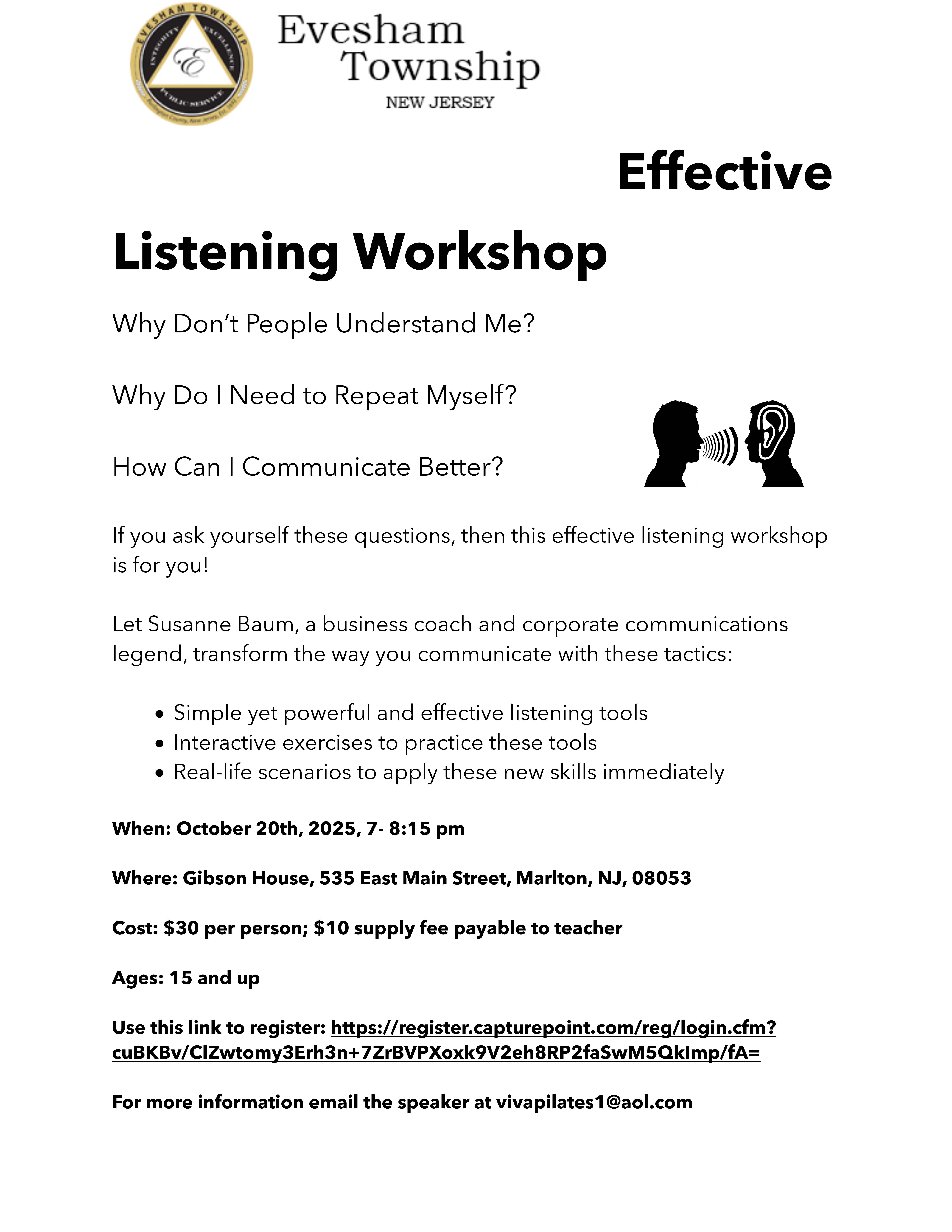 2025 Fall General Rec Programs