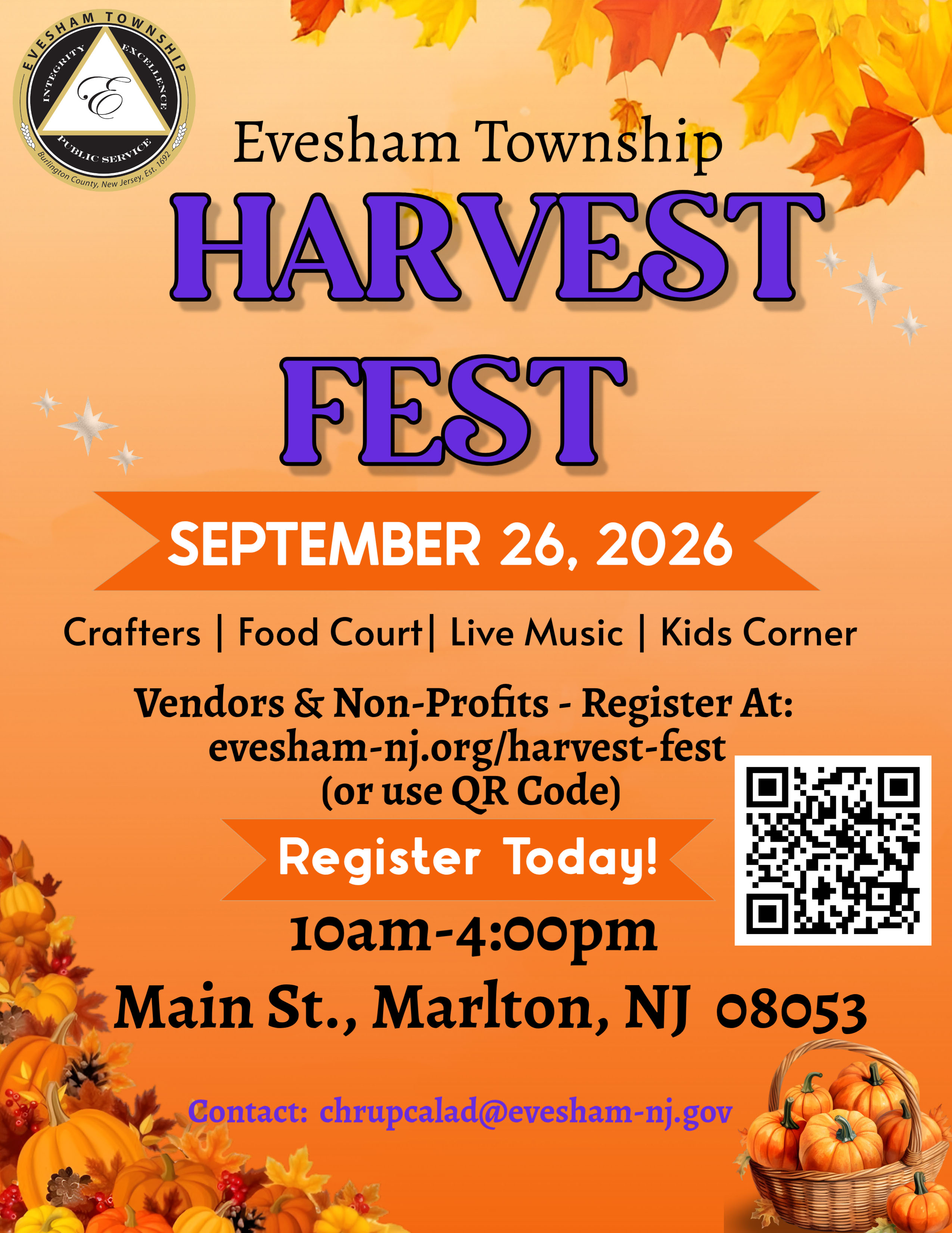 Harvest Fest Flyer 2026