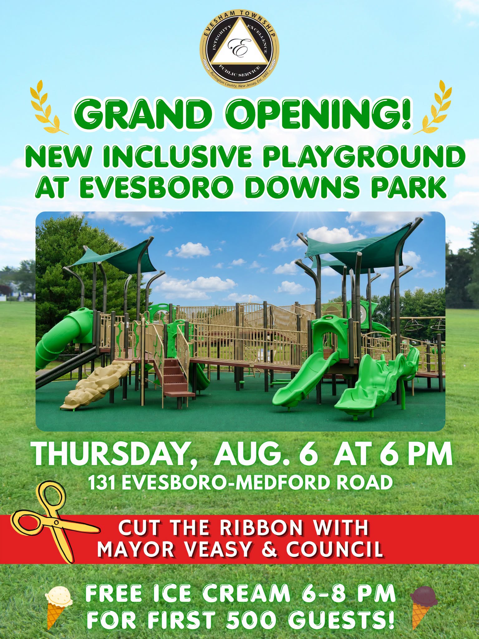 Inclusive Playground Flyer