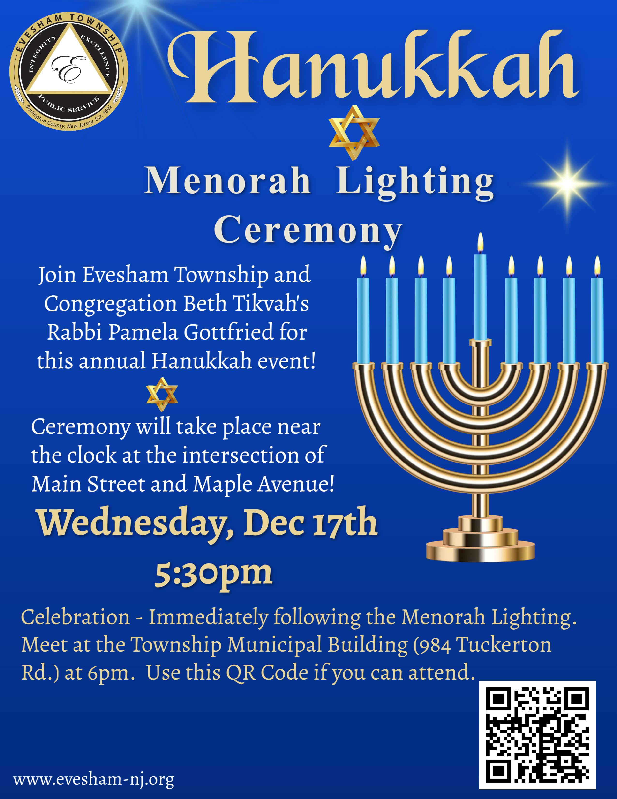 Menorah Lighting Flyer 2025 web