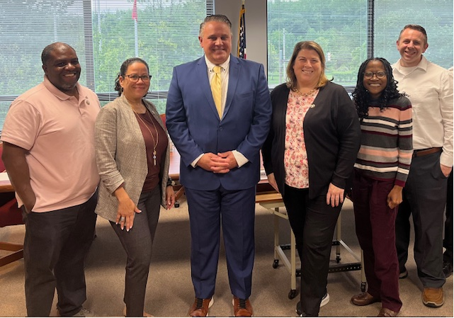 Walt Miller and Evesham Mayor Council